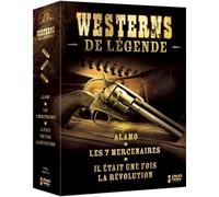 Westerns de légende, vol. 2 : il était une fois la révolution ; les 7 mercenaires ; alamo
