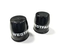 WESTFALIA Automotive Westfalia - Tappi di protezione a sfera (2 pezzi) per gancio di traino, tappi di copertura per frizioni