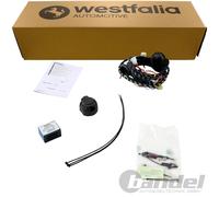 WESTFALIA E-SATZ GANCIO DI TRAINO Per AUDI A3 Q2 Q3 VW GOLF 7 PASSAT B8 TIGUAN