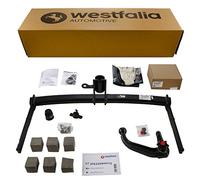 Westfalia Gancio Traino Rimovibile per Audi A6 Avant/Sedan, Audi A7 Sportback, Anno di Fabbricazione 10/2014-08/2018, Fornito Come Set con Kit Elettrico Westfalia Specifico per Veicolo a 13 Pin