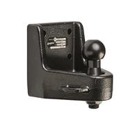 Westfalia Piastra di Fissaggio, 4 fori con Gancio Sferico, Senza Materiale di Fissaggio