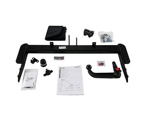 Westfalia Rimovibile Gancio Traino per Jeep Grand Cherokee IV, 04/2011-04/2021, Adatto anche per modelli SRT8/Summit