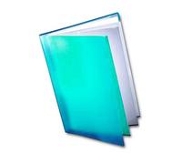 Westfolio Libro di corsi con capacità regolabile, formato A2, porta documenti, cartellina, buste trasparenti, per scuola, lezioni d'arte, università, università, compiti a casa, progetti