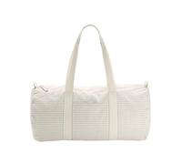 Westford - Borsa a barile in cotone biologico a righe grigie - Borsa da uomo e da donna - Borsa da viaggio, borsa da palestra & tote bag taglia unica, Strisce grigie, 45 cm x 35 cm x 50 cm