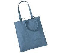 Westford Mill 100% cotone Sacchetto - signore Shopping Riutilizzabile Sacchetto - Airforce Blu