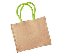 Westford Mill 407 Shopper, Unisex, Borsa, WM407NTLG, Natural Lime Green, Taglia Unica