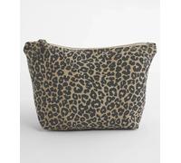 Westford Mill Borsa Accessori In Tela Cotone Stampa Leopardo