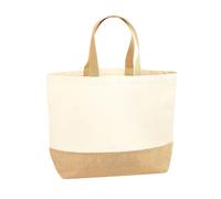 Westford Mill Borsa Tote XL In Tela Con Base In Iuta (RW7097)