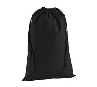 Westford Mill Premium cotone Sacchetto - Viaggio Quotidiano Accessorio Sacchetto - Nero (S)