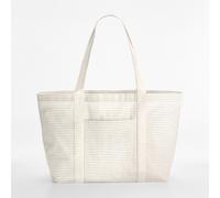 Westford Mill shopper in cotone biologico a strisce W255