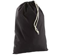 Westford Mill Unisex WM115BLACS WM115 Cotone Stuff Borsa, Nero, Small