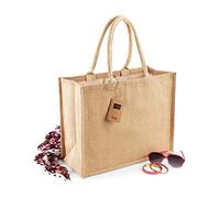 Tote bag iuta classica Westford Mill Beige TU