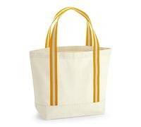 Westford Mill W690 EarthAware® Organic Boat Bag - Natural/Amber