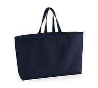 Westford Mill W696 Oversized Canvas Tote Bag - French Navy