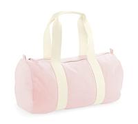 Westford Mill W814 EarthAware® Organic Barrel Bag - Pastel Pink