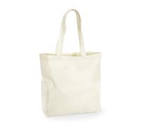 Westford Mill W925 Recycled Cotton Maxi Tote - Natural