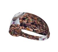 Westie Bokeh West Highland White Terrier Cani,Fascia elastica per capelli multiuso unisex, fascia antisudore sportiva