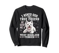 Westie West Highland White Terrier Dog Breed Ho chiesto Felpa