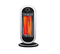 Stufa elettrica carbonio 2 elementi 450W 900W risparmio energetico zephir