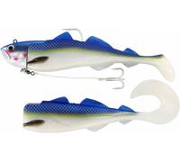 WESTIN Crazy Daisy pesce di gomma esca ippoglosso, 180 g, 300 g e 400 g,...