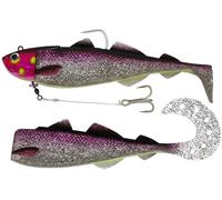 WESTIN Crazy Daisy pesce di gomma esca ippoglosso, 180 g, 300 g e 400 g,...
