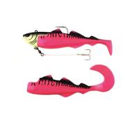 WESTIN Crazy Daisy pesce di gomma esca ippoglosso, 180 g e 300 g esca jig osh...