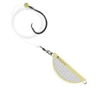 Westin Halibut Anti Twist Rig Circle Hook - Peso: 450 g, colore: Glow