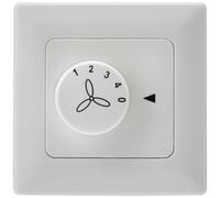 Westinghouse 7880040 Ventilatore Solo Comando a Parete, Plastica, Bianco