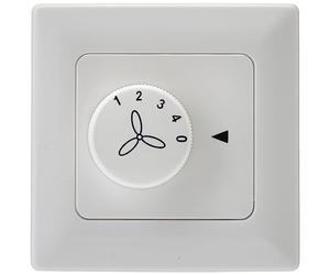 Westinghouse 7880040 Ventilatore Solo Comando a Parete, Plastica, Bianco