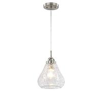 Westinghouse sospensione 6309140, look vetro crepe Westinghouse