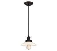 Westinghouse Lighting 6349440 Lampada a Sospensione per Interni Monoluce, Bronzata ad Olio