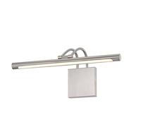 Westinghouse Lighting 75015 - Luce per quadri LED di 43 cm, dimmerabile, regolabile e cablata, 15 watt, finitura in nichel spazzolato, 3.000 K
