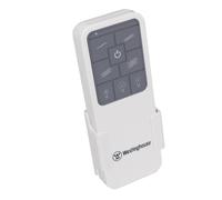Westinghouse Lighting 77880, telecomando a radiofrequenza per il ventilatore da soffitto e la luce con display retroilluminato, finitura bianca