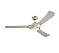 Westinghouse Lighting Ventilatore a Soffitto Integrata, 10 W, Titanio, 132 cm, 7827040