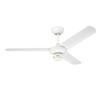 Ventilatore da soffitto Westinghouse Industrial bianco silenzioso Ø 122 cm Westinghouse