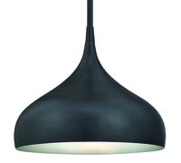 Westinghouse Luce a Sospensione Campana Rudi Mattes Gun Metallo E Argento Con 1