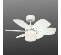 Westinghouse Ventilatore da soffitto Flora Royal con lampada Westinghouse