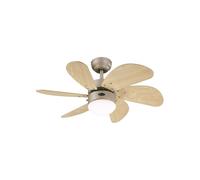 Westinghouse Ventilatore da Soffitto Turbo Swirl con Illuminazione 76-105 cm