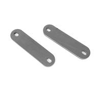 Westland Customs, linguette piatte in acciaio 3x25x100mm. Fori da 10,5 mm univer
