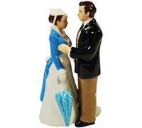 Westland Giftware Gone with The Wind Magnetic Scarlett and Ashley Salt and Pepper Shaker Set 12.1cm