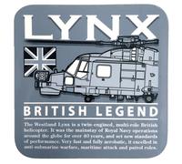 Westland Lynx Royal Navy Britannico Militare Helicopter Mug Sottobicchiere Set