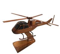 WESTLAND SCOUT Esercito Britannico Elicottero di Legno Executive Desktop Modello