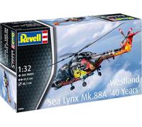 Revell 03806 Westland Sea Lynx MK.88 (edizione speciale 40 anni) in scala 1:32, non costruito/non verniciato, modellato