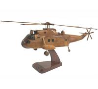 Westland Seaking Mk 3 Veicoli Militare Elicottero di Legno Desktop Modello