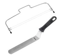 Westmark 1 divisore per Torte di Base con 2 Fili da Taglio seghettati + 1 Palett