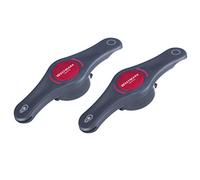 Westmark 2 apriscatole combinate e multiple, scioglie il vuoto dei barattoli in scatola, lunghezza: 14,7 cm, elica 4 in 1, antracite/rosso, 105122E3