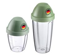 Westmark 2 Tazze/Shaker per Miscelare e Agitare con Disco di Miscelazione Removi