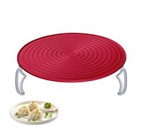 Westmark 22492270 - Etagère pieghevole, adatto al microonde, in plastica, colore: Rosso/Bianco