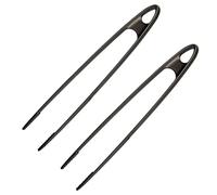 Westmark 2x Pinza per Frittura, Pinza da Barbecue, Plastica, Lunghezza 29 cm, Nero, 136922E3