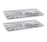 Westmark 2X Vassoio per Torte, Infrangibile, Effetto Vetro, Plastica, Trasparente, 344022E3